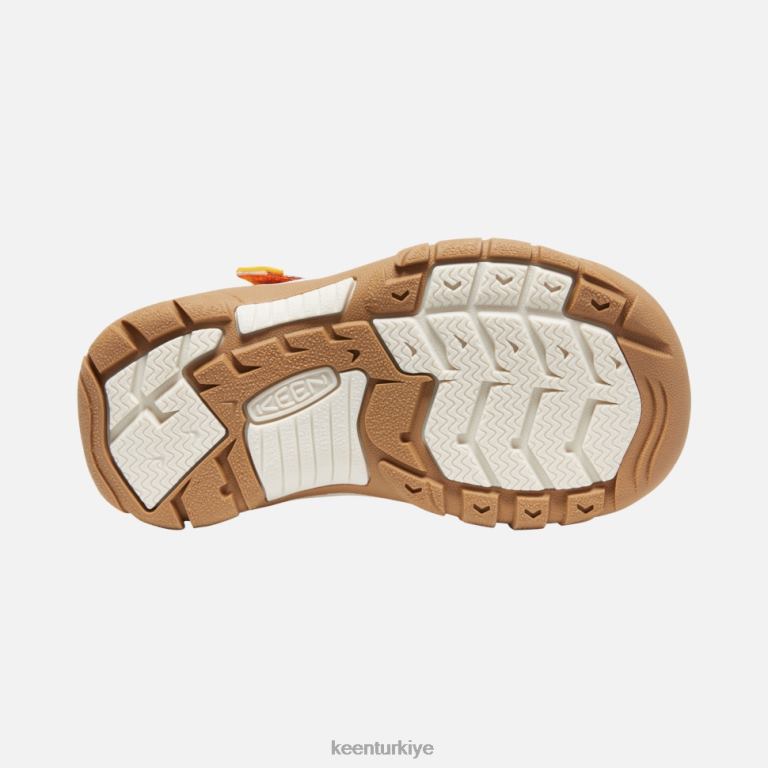 Keen 8L2D2408 çocuklar küçük \'newport x açık afro portakal kabuğu-sarı