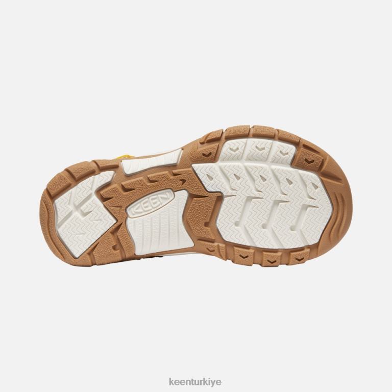 Keen 8L2D2409 çocuklar büyük \' newport x açık afro portakal kabuğu-sarı