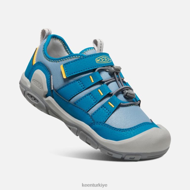 Keen 8L2D2566 çocuklar büyük \' knotch içi boş spor ayakkabı mavi gölge-mikonos mavisi