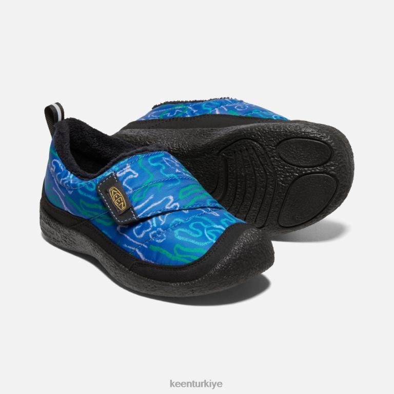 Keen 8L2D2567 çocuklar büyük \'howser şal\' baleine mavisi-çoklu