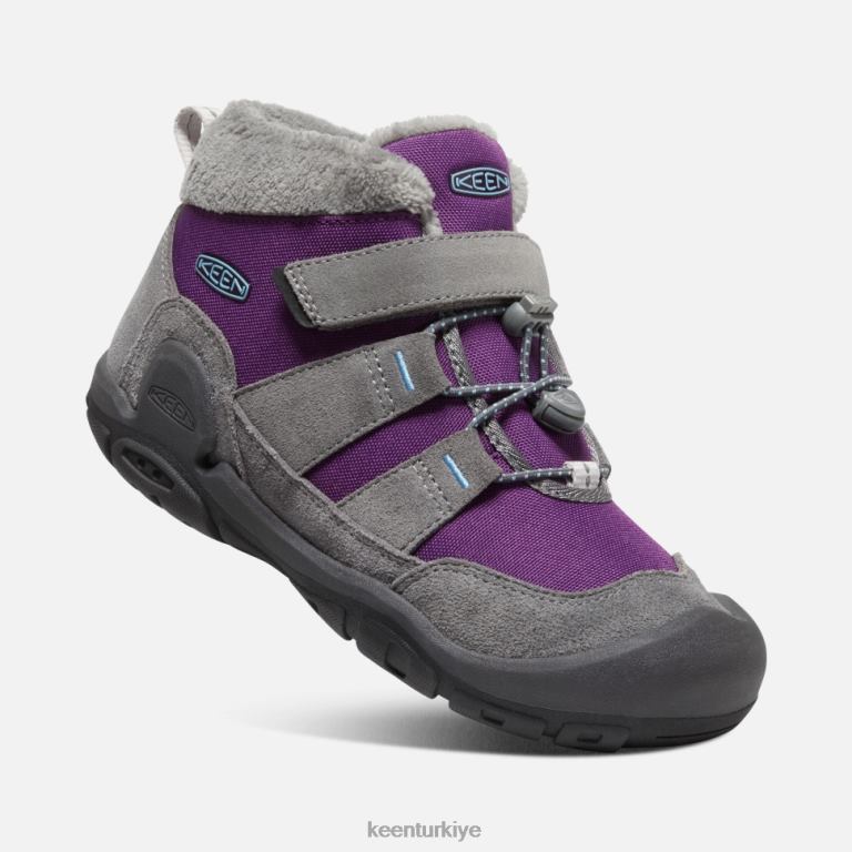 Keen 8L2D2574 çocuklar büyük \'düğüm chukka çelik gri-karizma