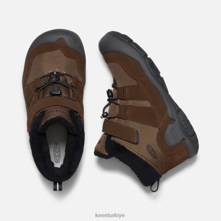 Keen 8L2D2579 çocuklar büyük \'düğüm chukka karanlık toprak-siyah