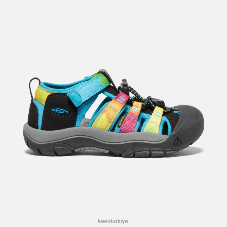 Keen 8L2D2587 çocuklar küçük 'newport h2 gökkuşağı kravat boyası
