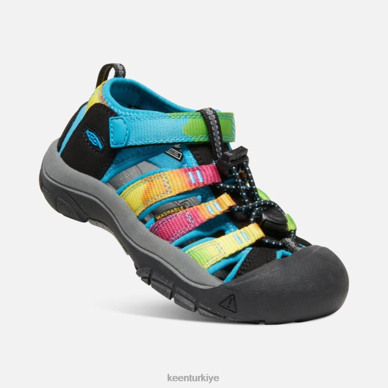 Keen 8L2D2587 çocuklar küçük \'newport h2 gökkuşağı kravat boyası