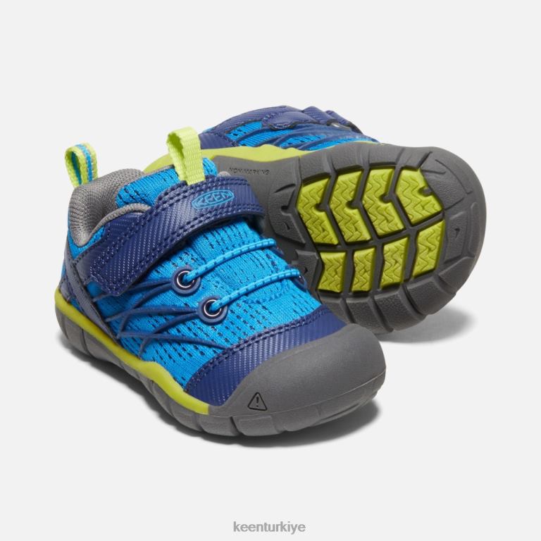 Keen 8L2D2593 çocuklar küçük çocuklar chandler cnx parlak mavi-mavi derinlikler