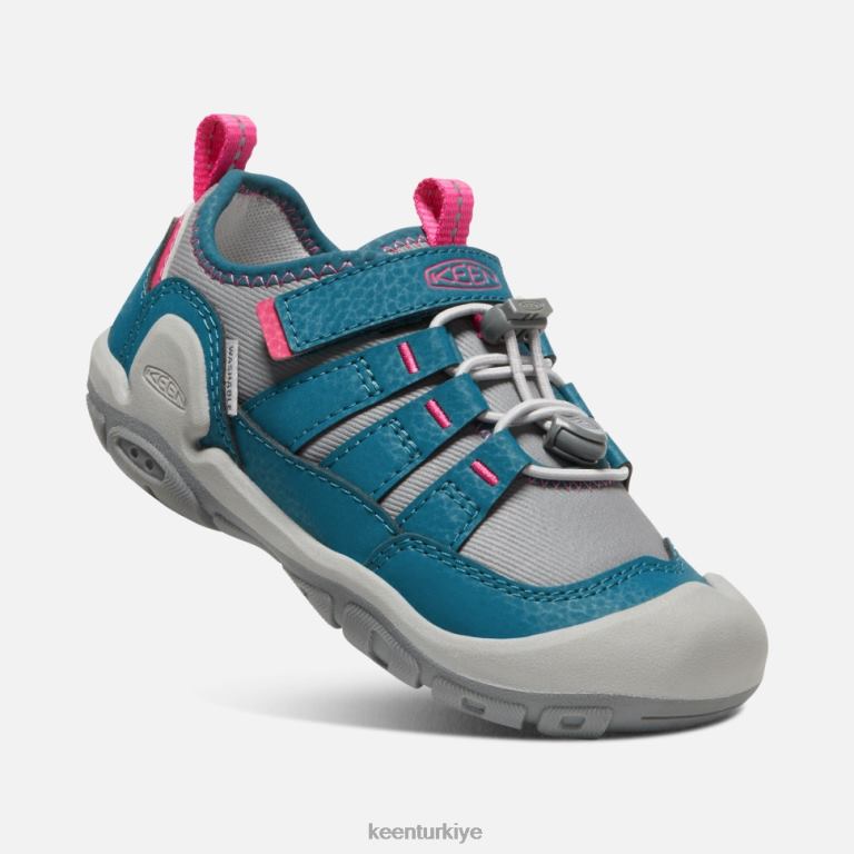 Keen 8L2D2552 çocuklar küçük \' knotch içi boş spor ayakkabı lejyon mavisi-çelik grisi