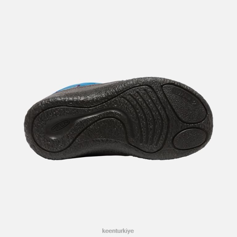 Keen 8L2D2560 çocuklar küçük \'howser ii su geçirmez chukka mikonos mavi-atlantis