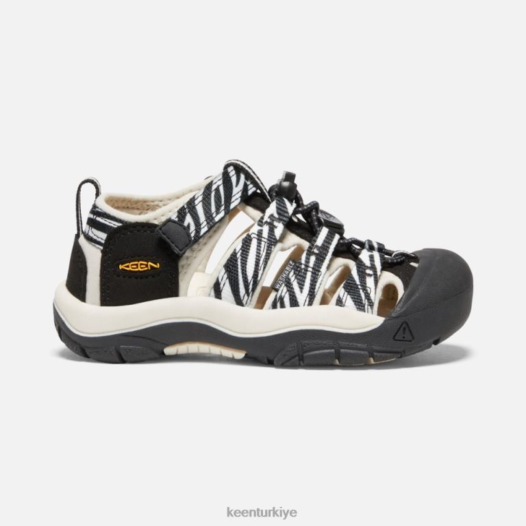 Keen 8L2D2570 çocuklar küçük 'newport h2 atm zebra yıldızı