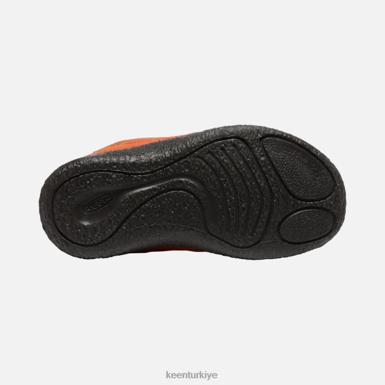 Keen 8L2D2571 çocuklar küçük \'howser ii su geçirmez chukka çömlekçiler kil-siyah