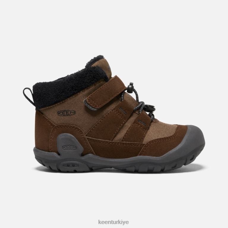 Keen 8L2D2573 çocuklar küçük ' knotch chukka karanlık toprak-siyah