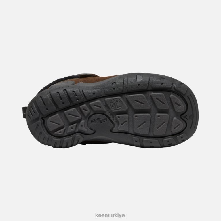 Keen 8L2D2573 çocuklar küçük \' knotch chukka karanlık toprak-siyah