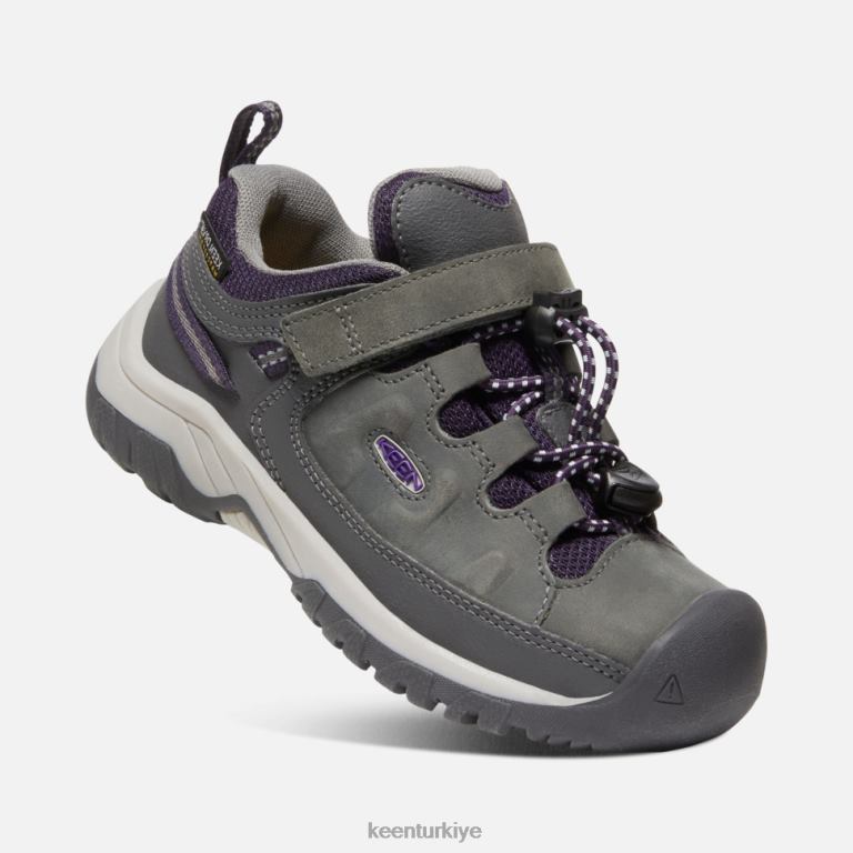 Keen 8L2D2603 çocuklar küçük \' targhee su geçirmez ayakkabı mıknatıs-tillandsia mor
