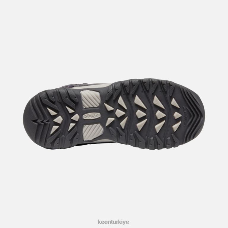 Keen 8L2D2277 çocuklar eski \' targhee su geçirmez yürüyüş ayakkabıları mıknatıs-tillandsia mor