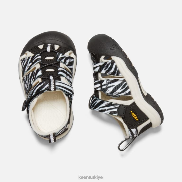 Keen 8L2D2563 çocuklar küçük çocuklar için newport h2 atm zebra yıldızı
