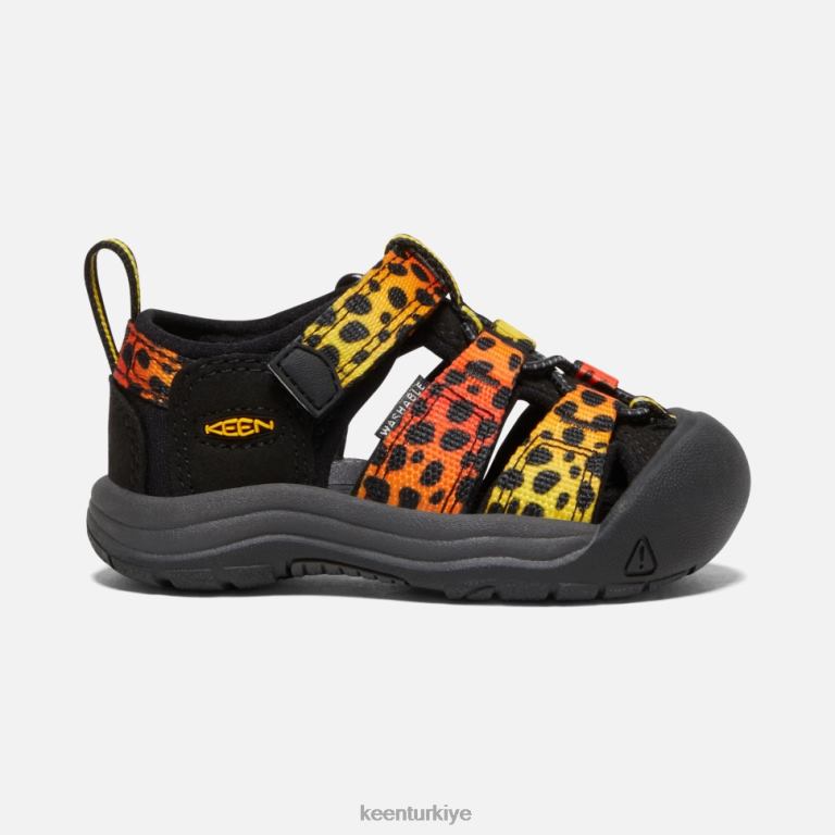 Keen 8L2D2581 çocuklar küçük çocuklar için newport h2 çita gökkuşağı