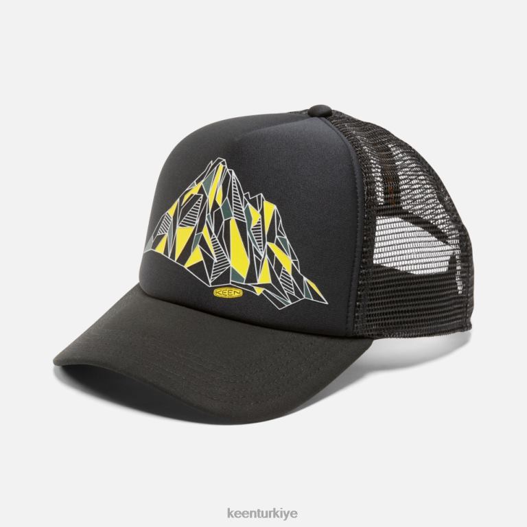 Keen 8L2D2466 üniseks yönlü mtn şapka siyah