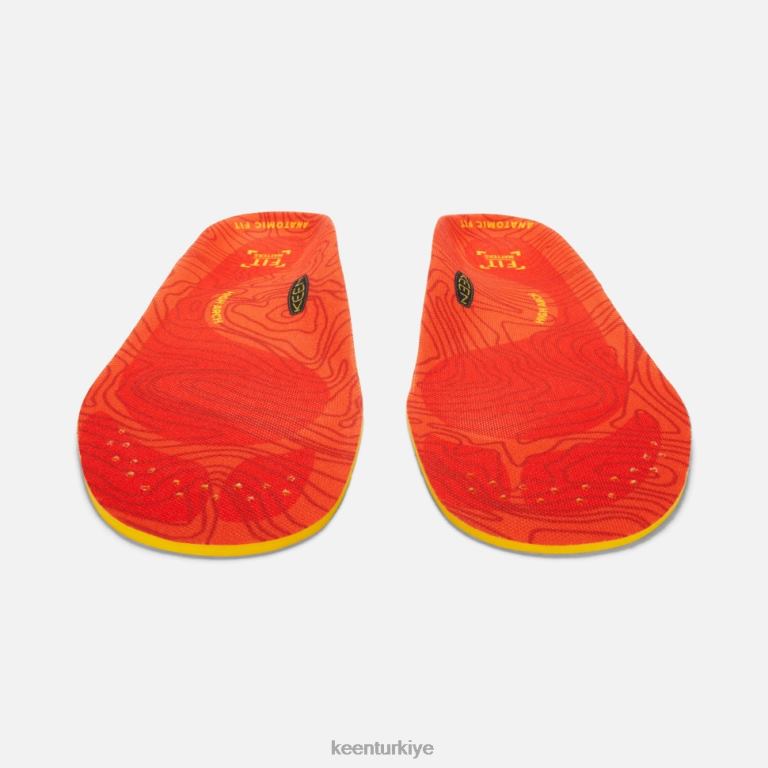 Keen 8L2D2442 erkekler dış mekan k-30 yüksek kemerli iç taban kırmızı