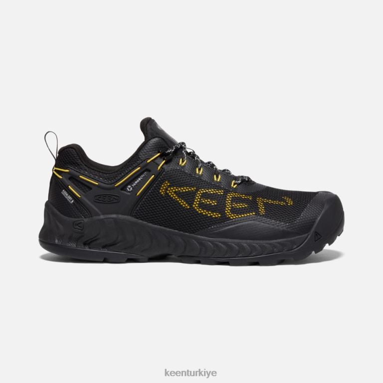 Keen 8L2D2207 erkekler nxis evo su geçirmez siyah-sarı siyaha yakın sarı