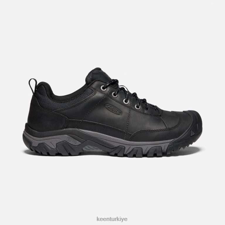 Keen 8L2D2278 erkekler targhee iii oxford rahat ayakkabılar siyah mıknatıs