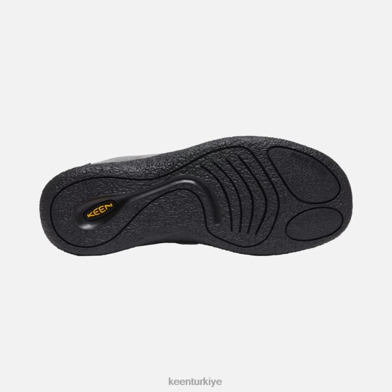 Keen 8L2D2298 erkekler Howser kanvas slip-on çelik gri-mıknatıs