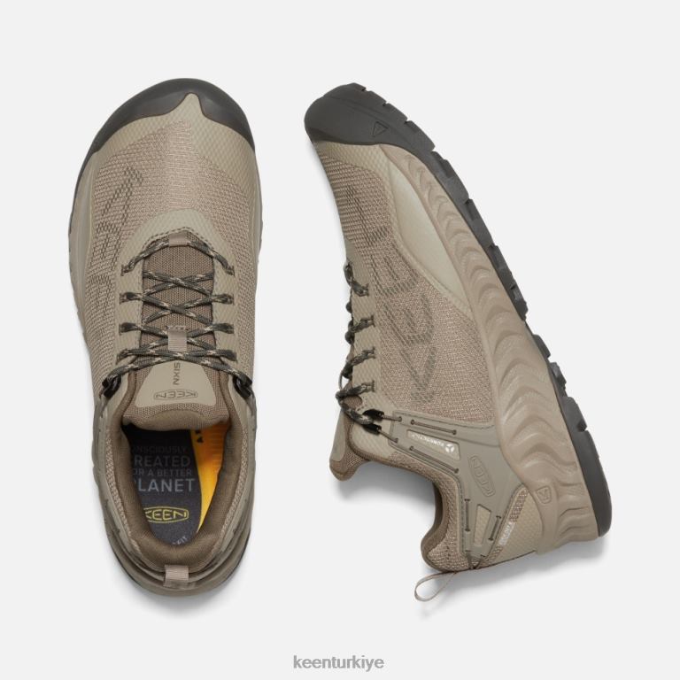 Keen 8L2D2386 erkekler nxis evo su geçirmez ayakkabı brindle-kantin