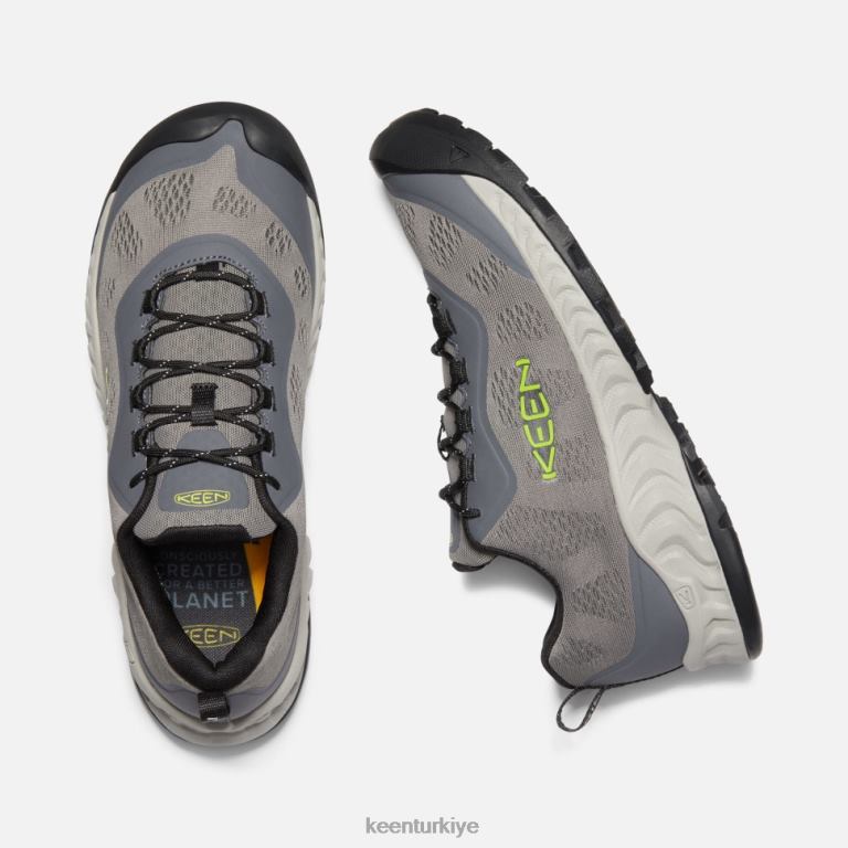 Keen 8L2D2388 erkekler Nxis hızı çelik gri-gece çuha çiçeği