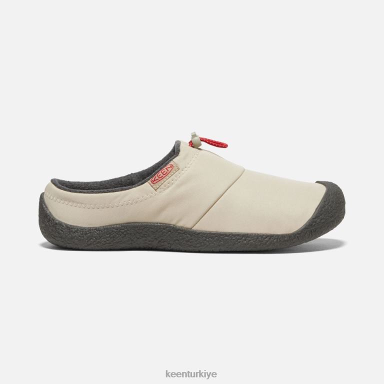 Keen 8L2D2484 erkekler Howser iii slayt plaza taupe-kırmızı halı