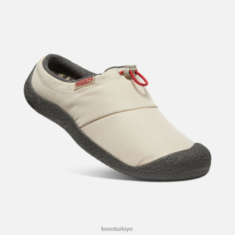 Keen 8L2D2484 erkekler Howser iii slayt plaza taupe-kırmızı halı