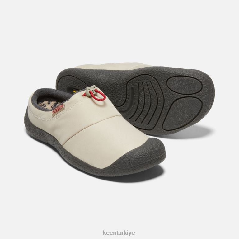 Keen 8L2D2484 erkekler Howser iii slayt plaza taupe-kırmızı halı
