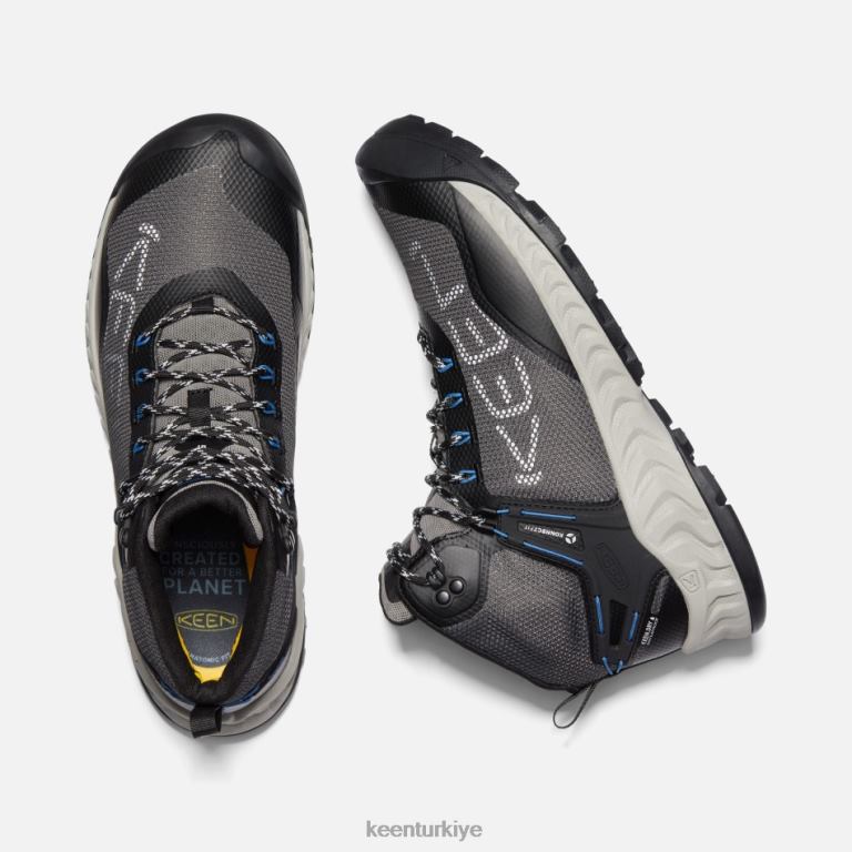 Keen 8L2D2204 erkekler nxis evo su geçirmez bot mıknatıslı parlak kobalt