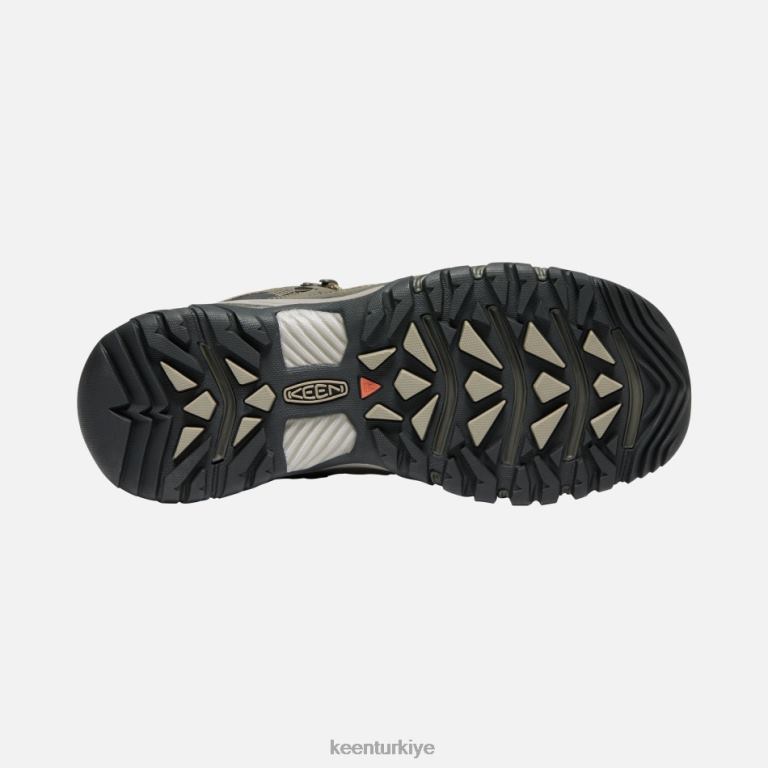Keen 8L2D2263 erkekler targhee iii su geçirmez yürüyüş botu bungee kordon-siyah