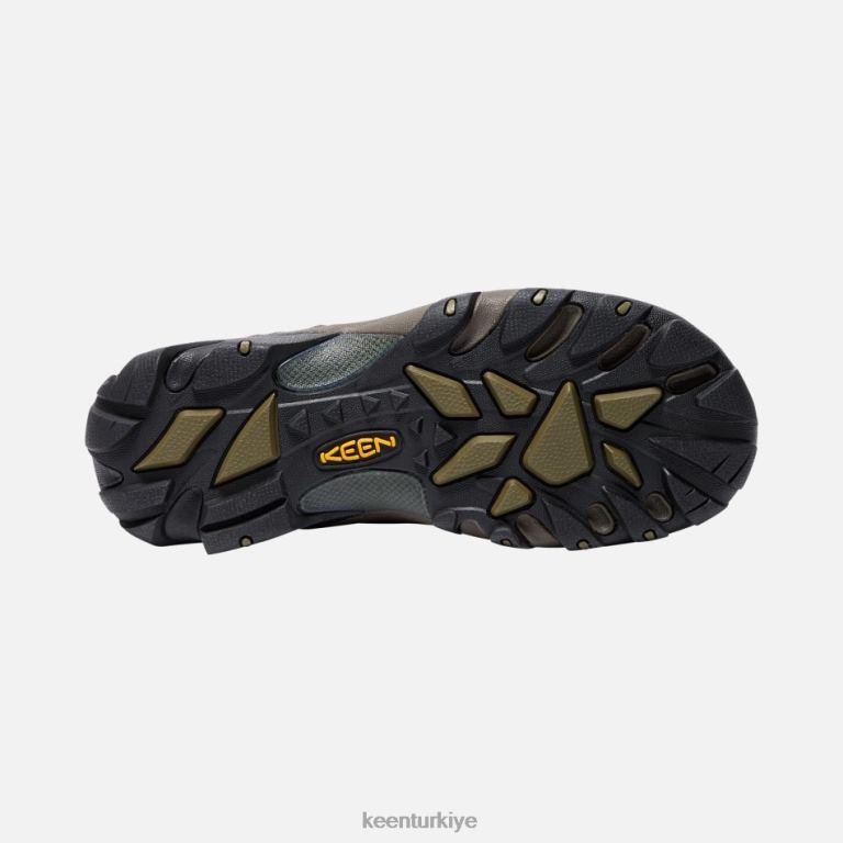 Keen 8L2D2267 erkekler targhee ii su geçirmez orta geniş kantin-koyu zeytin