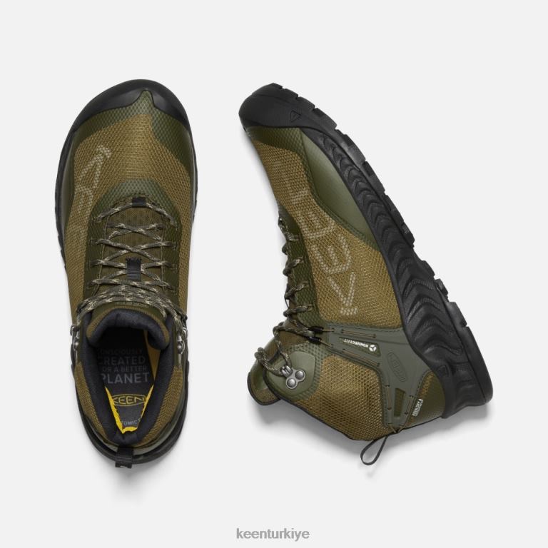Keen 8L2D2385 erkekler nxis evo su geçirmez bot orman gece-karanlık zeytin