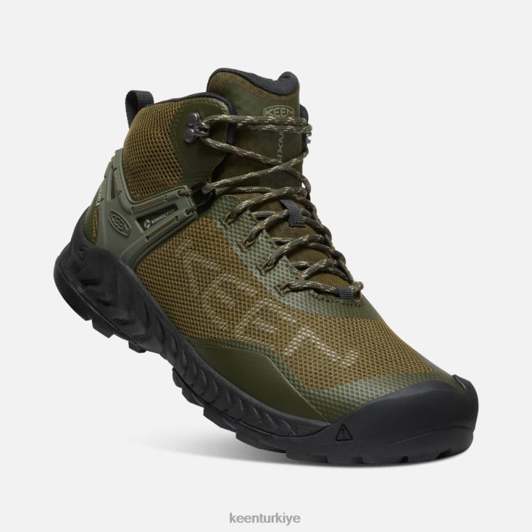 Keen 8L2D2385 erkekler nxis evo su geçirmez bot orman gece-karanlık zeytin