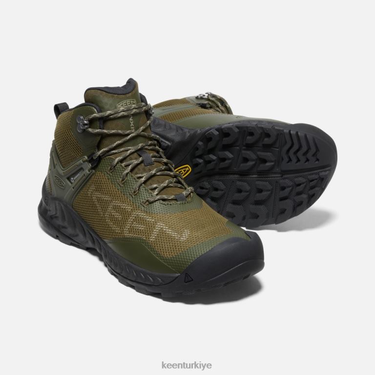 Keen 8L2D2385 erkekler nxis evo su geçirmez bot orman gece-karanlık zeytin
