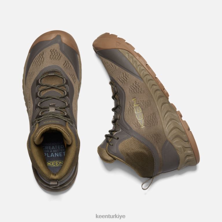 Keen 8L2D2393 erkekler nxis hız ortası kantin-zeytin sıkıcı