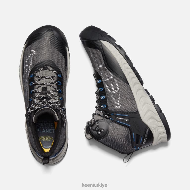 Keen 8L2D2401 erkekler nxis evo su geçirmez bot mıknatıslı parlak kobalt