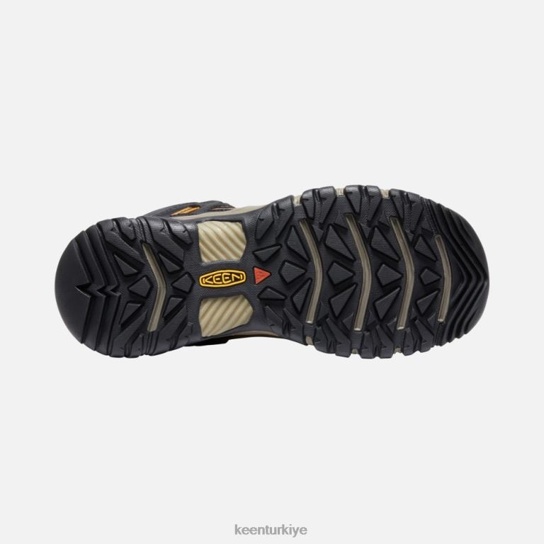 Keen 8L2D2478 erkekler ridge flex su geçirmez bot geniş bizon-altın kahverengi