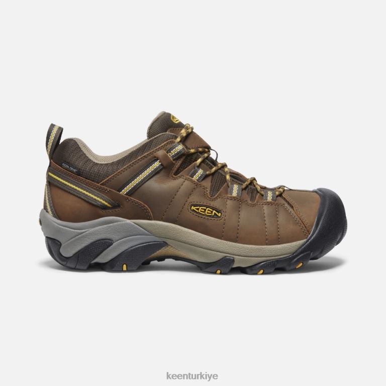 Keen 8L2D2497 erkekler targhee ii su geçirmez çağlayan kahverengi-altın sarısı