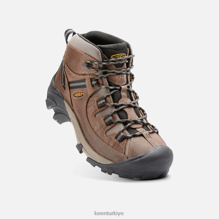 Keen 8L2D2500 erkekler targhee ii su geçirmez orta geniş shitake-brindle
