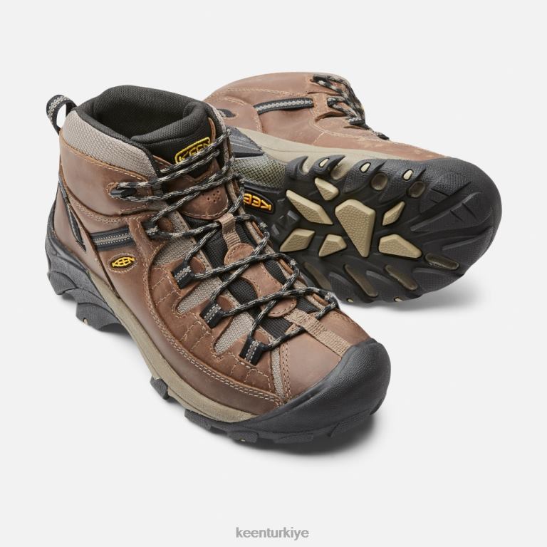 Keen 8L2D2500 erkekler targhee ii su geçirmez orta geniş shitake-brindle
