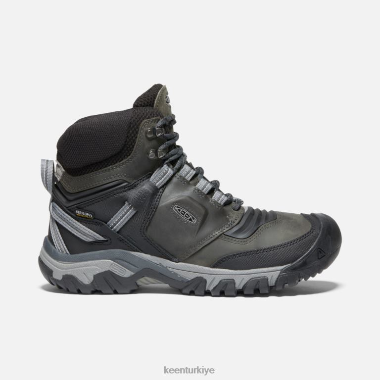 Keen 8L2D2501 erkekler ridge esnek su geçirmez çizme mıknatıs-siyah