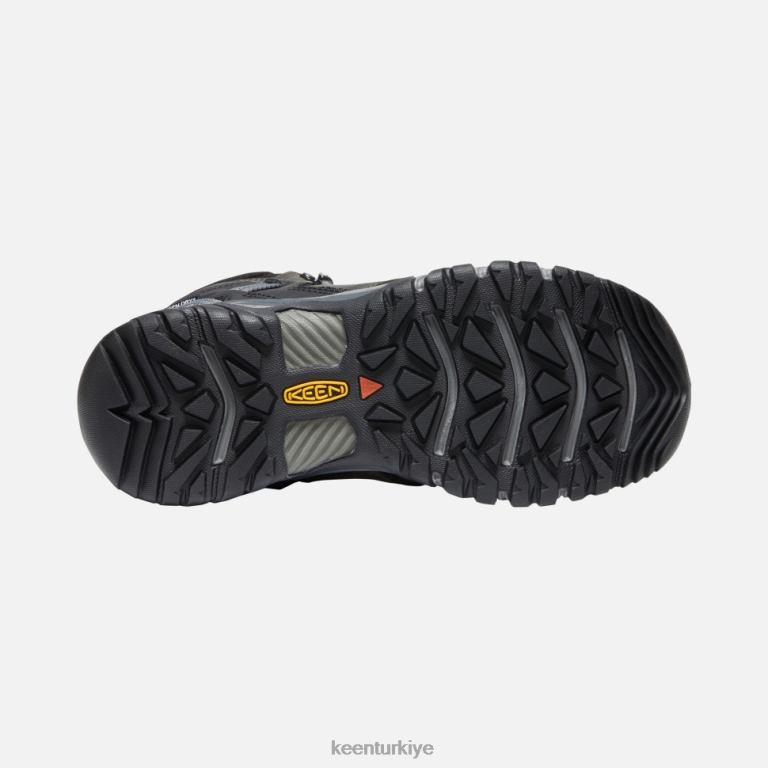Keen 8L2D2501 erkekler ridge esnek su geçirmez çizme mıknatıs-siyah