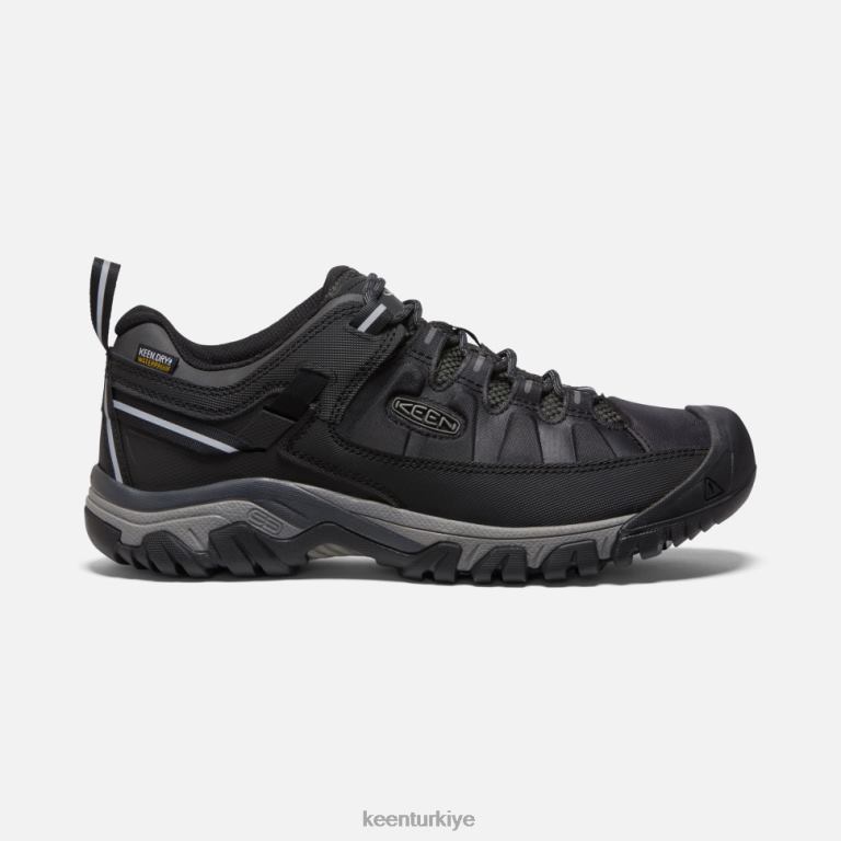 Keen 8L2D2503 erkekler targhee exp su geçirmez siyah-çelik gri