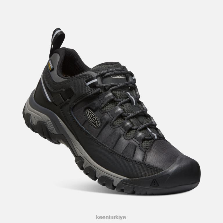 Keen 8L2D2503 erkekler targhee exp su geçirmez siyah-çelik gri