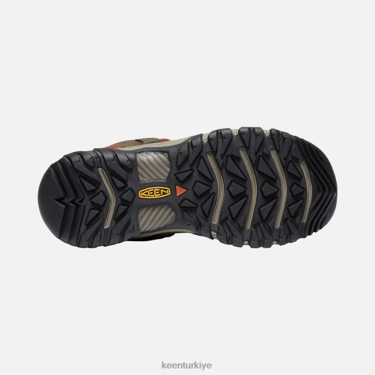 Keen 8L2D2504 erkekler ridge esnek su geçirmez geniş Timberwolf-ketçap