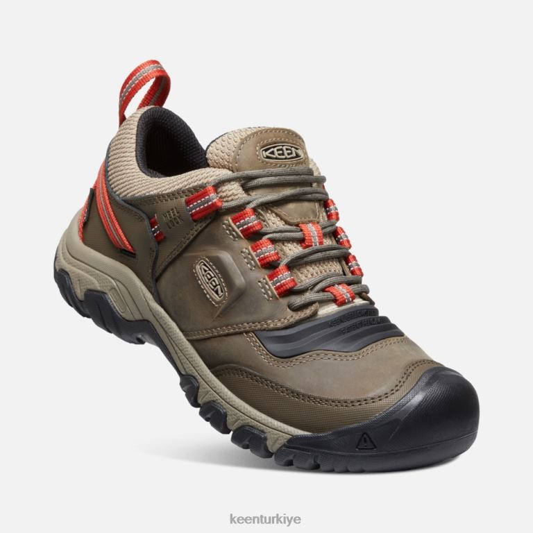 Keen 8L2D2504 erkekler ridge esnek su geçirmez geniş Timberwolf-ketçap