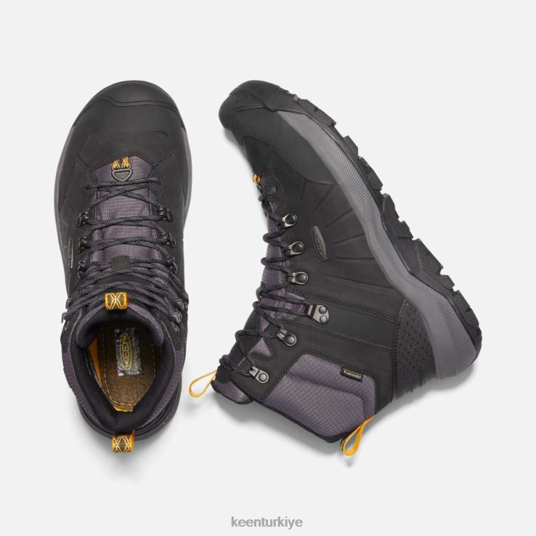Keen 8L2D2505 erkekler revel iv polar çizme siyah mıknatıs
