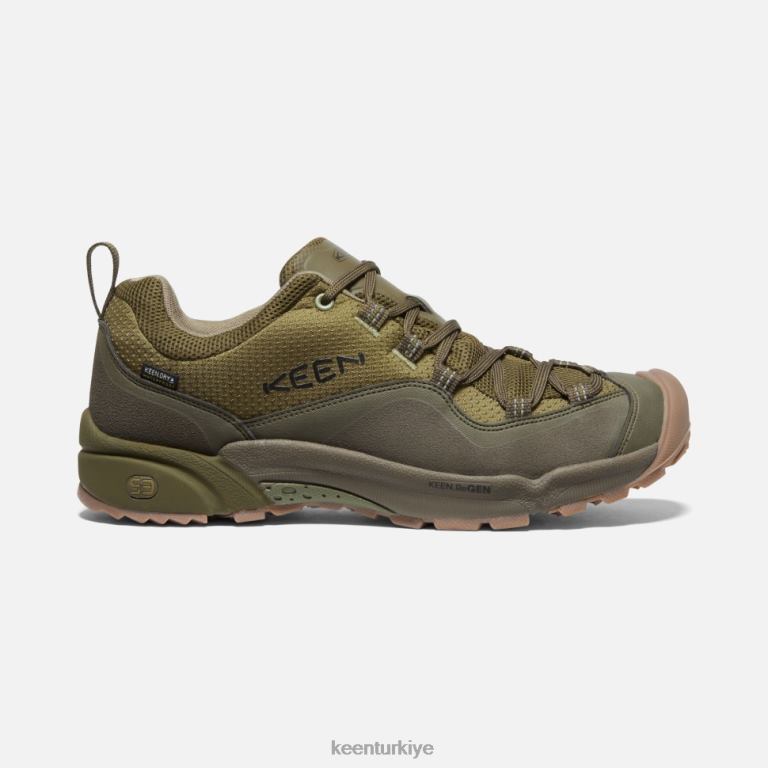 Keen 8L2D2508 erkekler wasatch kret su geçirmez zeytin sıkıcı-koyu zeytin