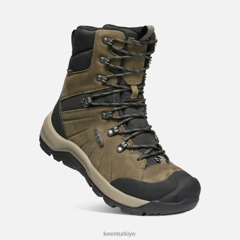 Keen 8L2D2510 erkekler revel iv yüksek polar çizme matara-siyah